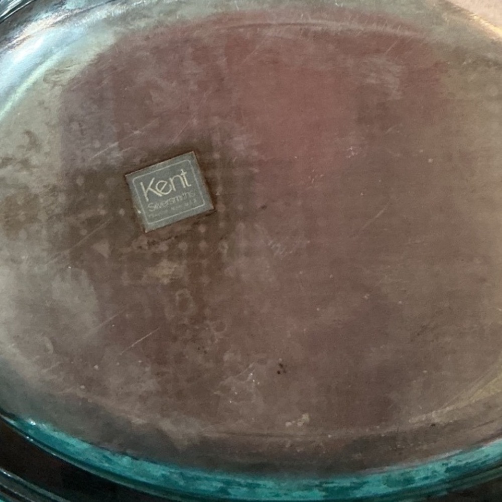VTG Kent Silversmiths Vintage Silverplate Oval Serving Bowl Dish 11.5" Silver‎ - Picture 5 of 5
